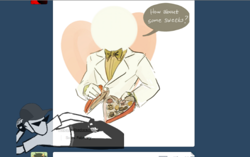 riskyrussian: ihopeyoulikedocscratch: yabbyabb: Damn right i want ur sweets big boy Well, I ship it 