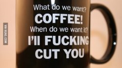 I want this coffee mug so bad. Coffee~