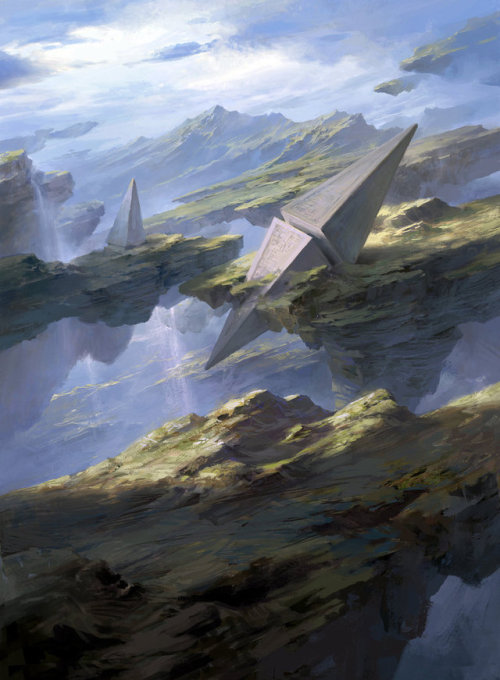 awesomedigitalart - Magic the Gathering Basic Lands by...