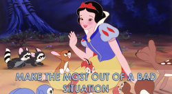 thedizbizz:  Disney Thoughts: Lessons the Disney Princesses teach us that don’t involve men, love, or beauty. I made this post because I am tired of seeing people bash the princesses because they only serve as love interests and think that they show