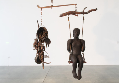 Alison Saar’s haunting sculptures collapse history and present, personal and universal, epheme