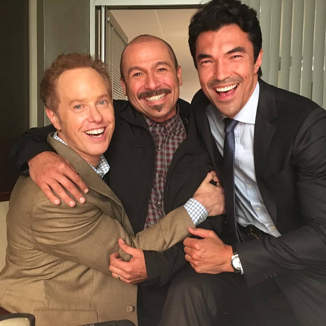 datadorablegingerman:  Wha-hoo!! From Raphael Sbarge’s Instagram (x) 