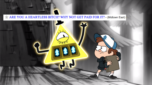 calibore:not letting this meme die featuring mostly bill cipher