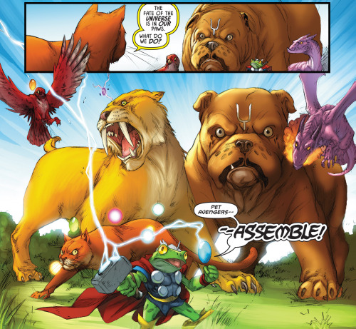 Whatever Mitch — throgblog: Lockjaw & the Pet Avengers #4 (2010)...
