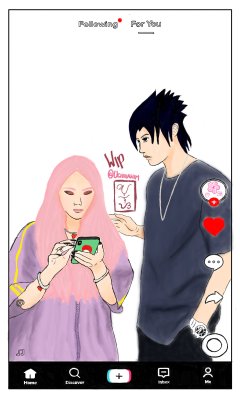 Porn photo uchihanim:sasusaku in the tiktok universe