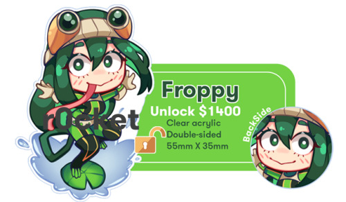 Uravity and Froppy have now been unlocked!! Only A few days left to smash this project!!! https://ww