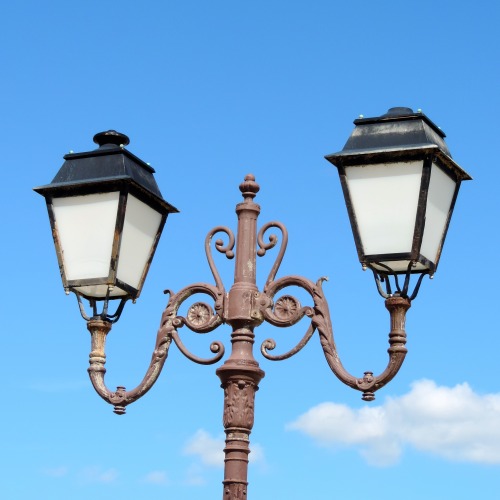 Les lampadaires, Stes. Maries-de-la-mer, Bouches du Rhône 2016.