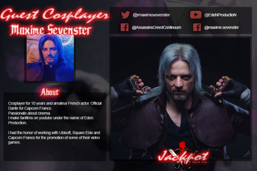 CONTRIBUTOR SPOTLIGHT: Maxime SevensterMaxime is a well known cosplayer among the french community f