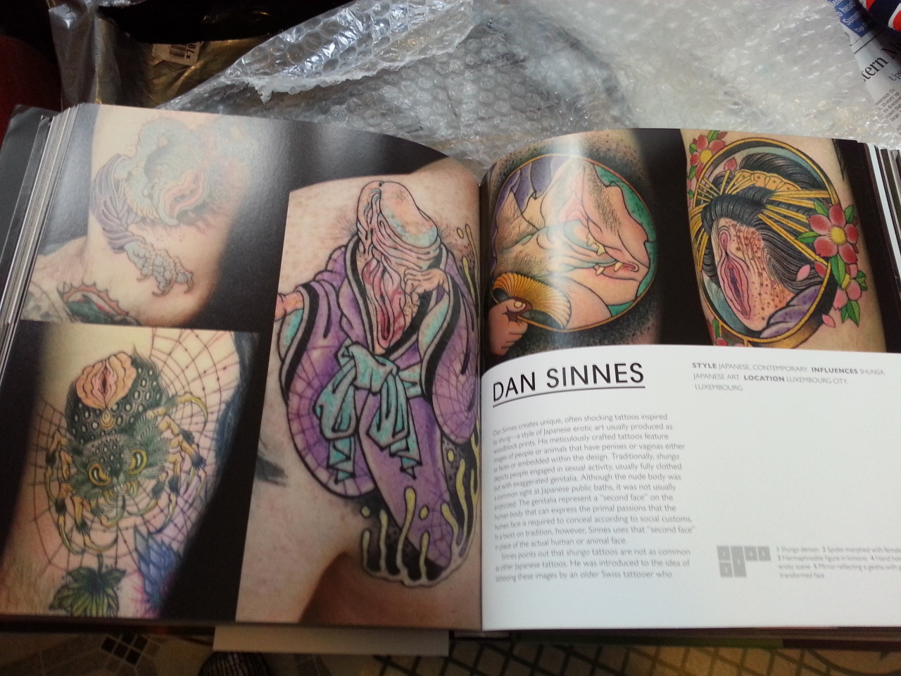 Amelia K. Osterud — Finally! My copy of The World Atlas of Tattoo...