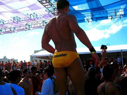 Yellow Speedos