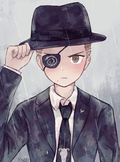 lightofdoodles: old wounds +speedpainti love.. Fuyuhiko Kuzuryuu…….. 10/10 would islan