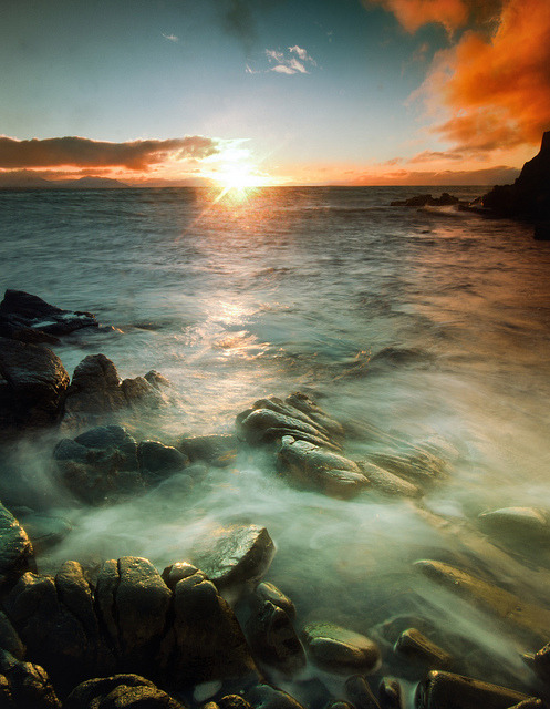 agoodthinghappened - Sunset view from the cape by Addi Viggós on...