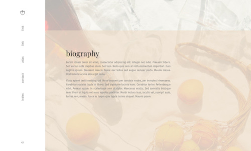 atlasthemes: quartz - about page by @atlasthemespreview / codefor @codingcabin’s fruitilicious