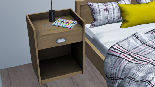 Celia Bedroom (early release)Pack details:Functional bed (5 swatches)Bedside table (5 swatches)Close