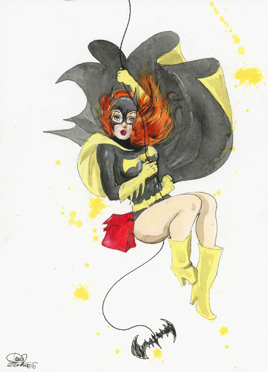 supersexualtyrannosaurus:  Pin-Up DC Girls art by lora-zombie
