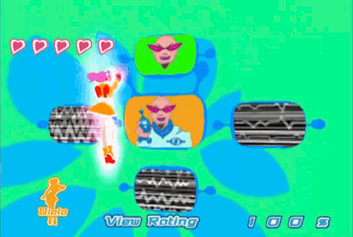 cortoony:  Space Channel 5 (1999) - Final Boss: Blank “Ha, I’ve activated the Blank dimension!”