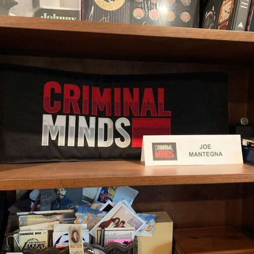 joemantegnaMy CM shelf in my office. #criminalminds