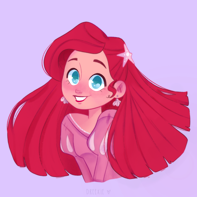 ariel the little mermaid drawing tumblr