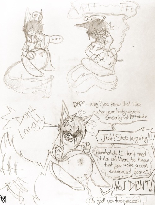 not-a-vore-blog: not-a-vore-blog: Meet Randy Lumalamoy (the pred) and Nohan Awen (the prey), my OCs!