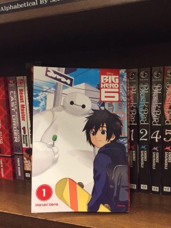 disneysbighero6-bh6:  Big Hero 6 manga is