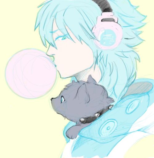 kisenianblossom:  Aoba doodle!