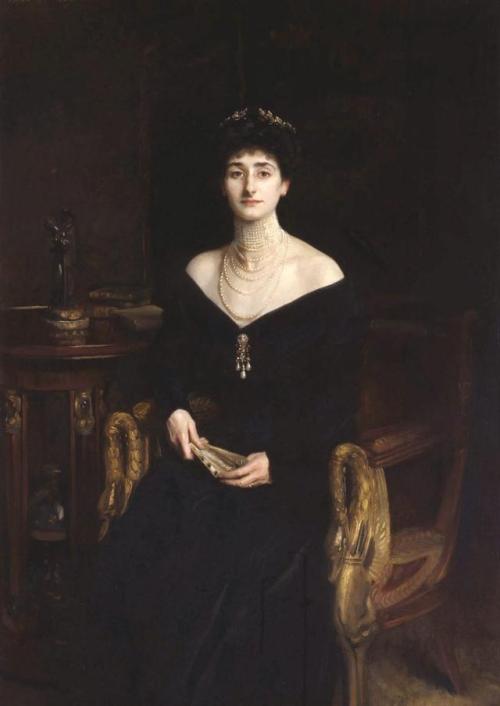 Mrs. Ernest G. Raphael (Flora Cecilia Sassoon) by John Singer Sargent, 1905