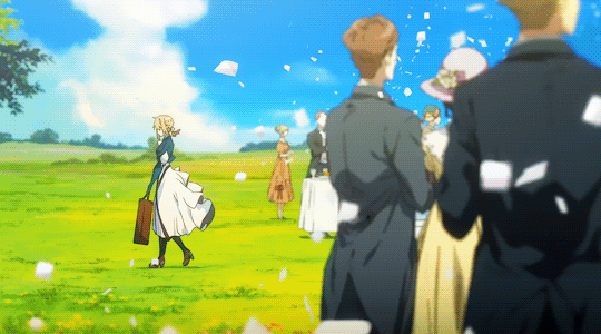 mobpsycho100: Violet Evergarden CM 2