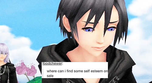 itsraininginsidemyheart:  Kingdom Hearts + Tumblr posts (II). 