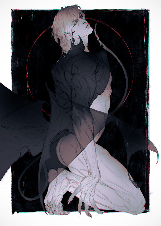 raeoffrecord:  It turns out I can’t finish any painting if I didn’t push anatomy