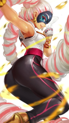 alvakkin:ARMS-Twintelle | goomrrat [pixiv]