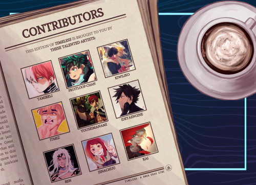 bnha-eras-zine: Sorry for the delay, but here is our contributor line-up! These amazing peeps are ho