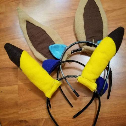 I just realized that I make a LOT of ears for my cosplays! None for this year (I’m surprised!)