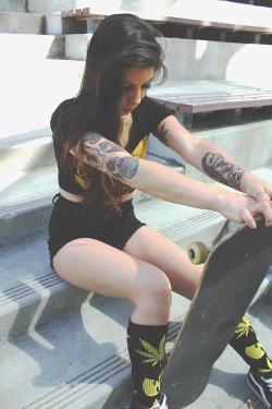 #skate #garotas #mulher #lindas