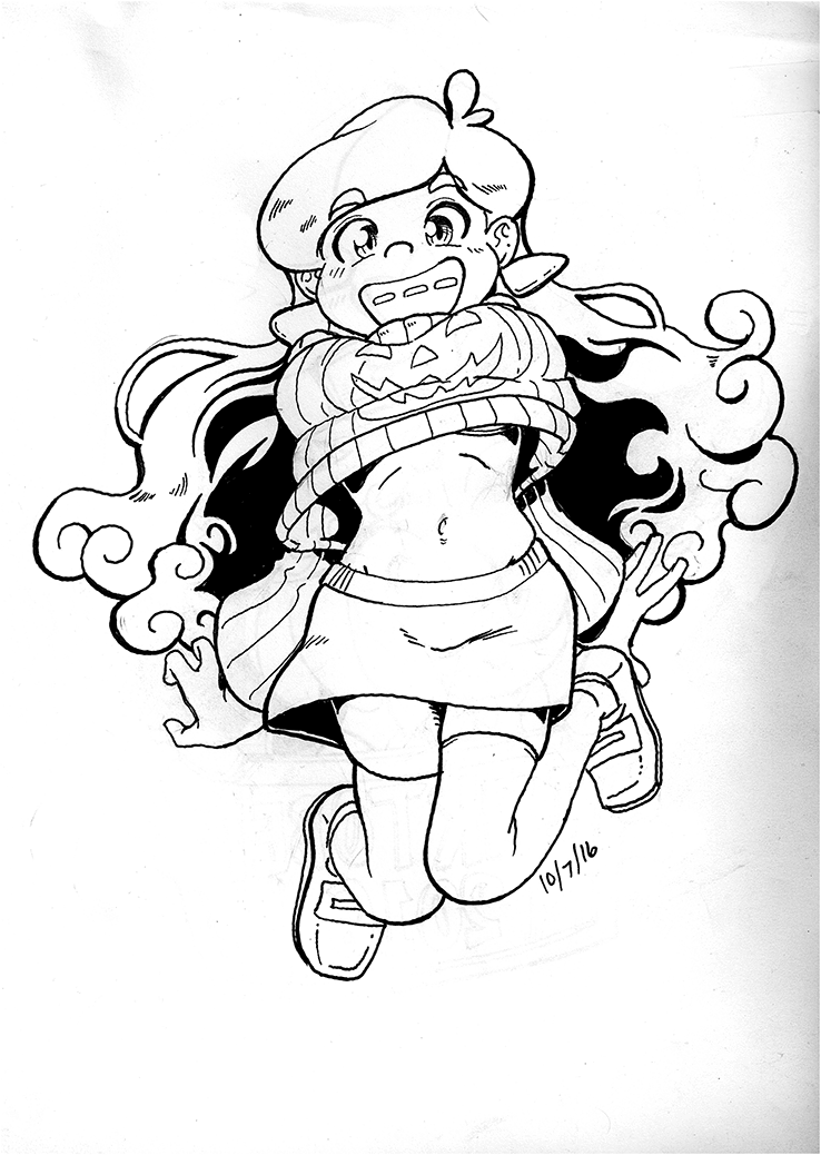 InkTober 2016The first seven days (more or less)