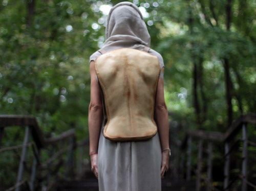 cubebreaker:  Kiev-based designer Konstantin Kofta created these wearable accessories which mimic the human anatomy in freakishly cool, creative ways.