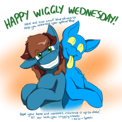 ask-wiggles:Hai Miss Wiggles. It’s me! Spades again! We don’t get to talk real often, so there’s a couple of things I wanted to take this opportunity to say.First up: I wanted to say Happy Birthday! I hope that the new and improved you turns out