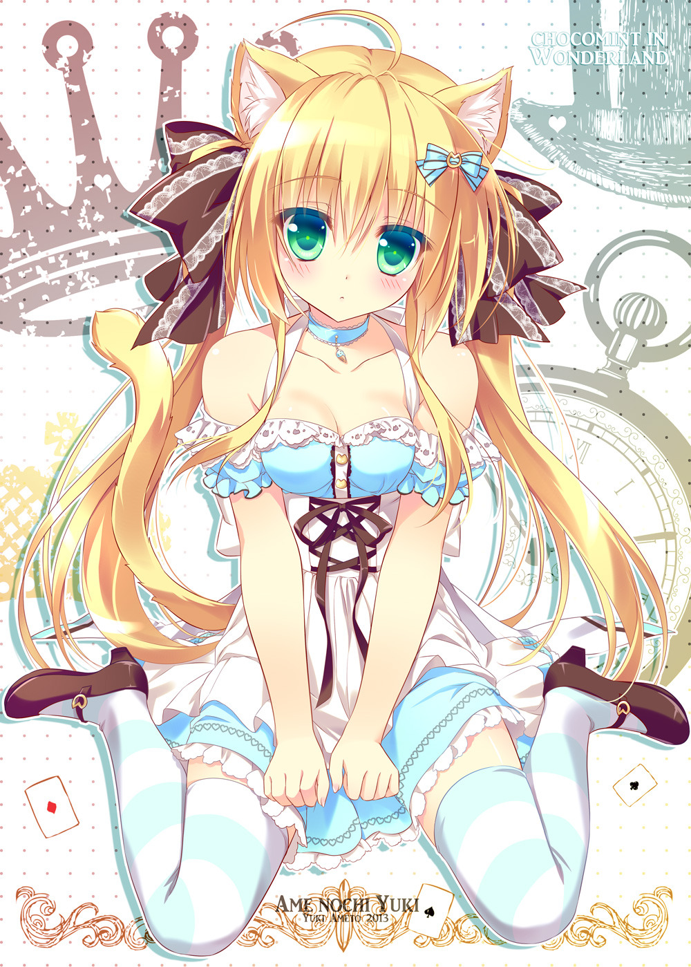 getyournekoshere:  Princess Neko with stockings on :3 SOurce