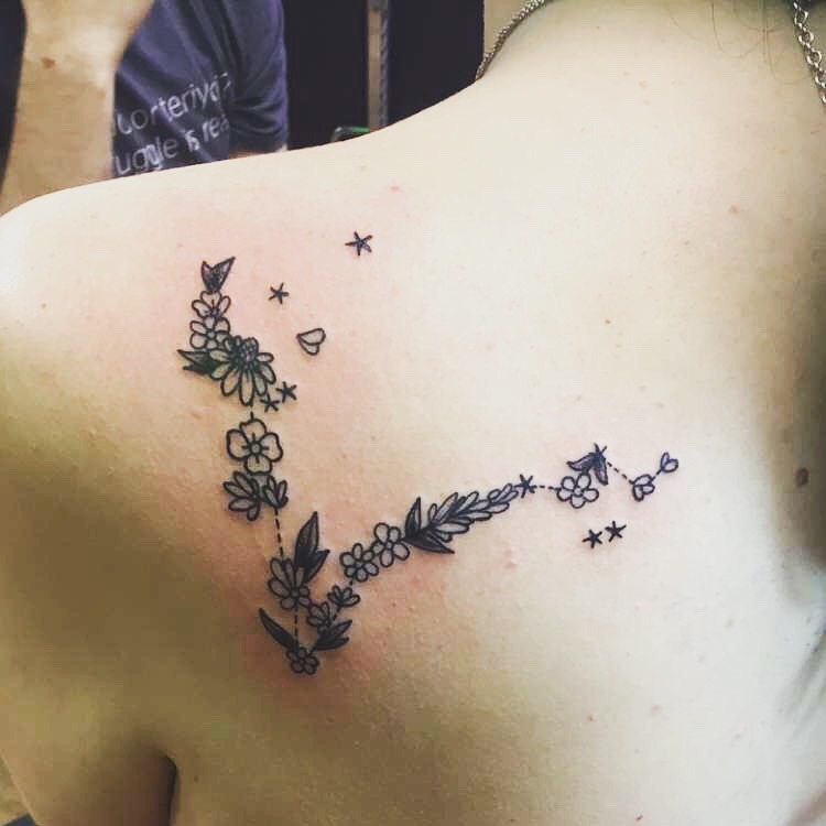 taurus constellation tattoos | Tumblr | Shoulder tattoo, Tattoos, Scorpio constellation  tattoos