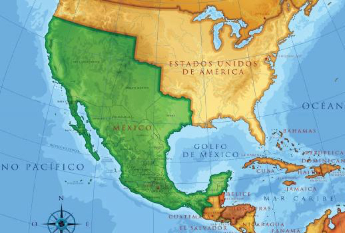 United States and Mexico on the - 826b0f934fc9ed004ba8de05b173adaceddd51f3