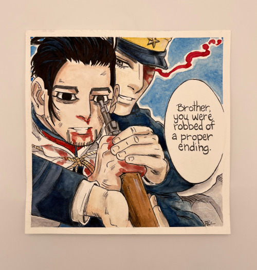 Ever Since Golden Kamuy Ended, I Have Wanted To Edit This Panel...