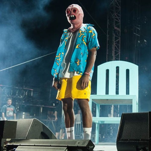 frankippolito:  Incase you were at Coachella this past weekend, or are a fan of Tyler the Creator, I made his Cherry Bomb mask that he performed in!