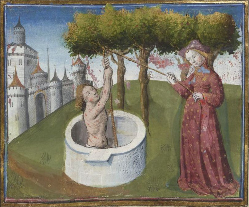 “The story of Lancelot du Lac” part 3; illustration by the Maître des cleres femmes, 130