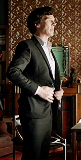 stephenstrvnge:  Sherlock + Button up 