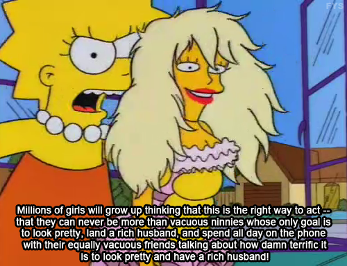 LISA SIMPSON ES UN ICONO FEMINISTA. adult photos