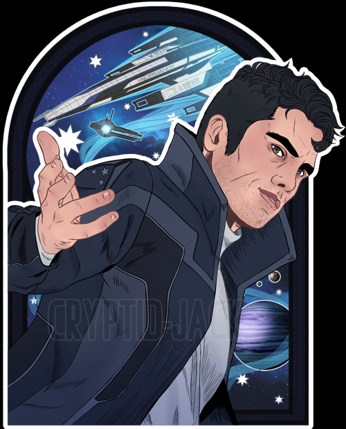 Decided to rework my very first piece of Kaidan fanart in a different style just for fun. Who doesn’