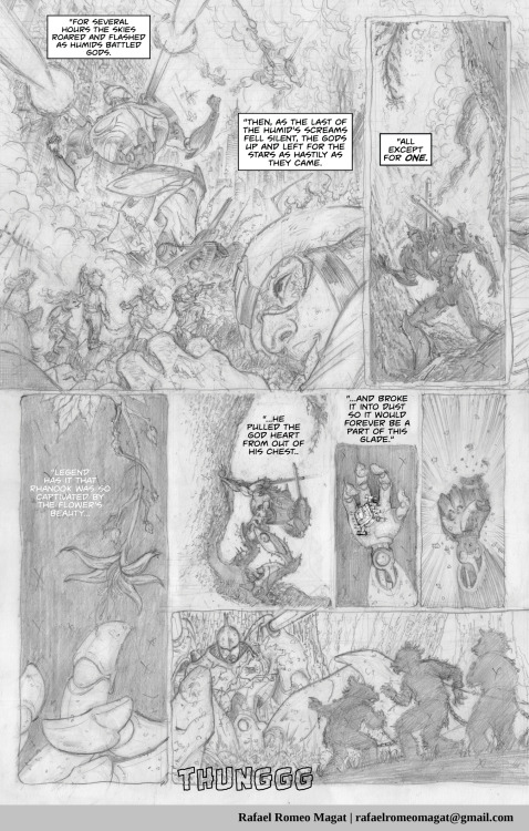 MIKA AND THE GOD HEART Pencils PreviewScript by Tim WestArt by Rafael Romeo MagatInked version publi
