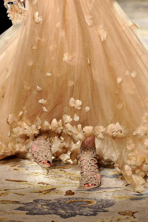 girlannachronism:Marchesa fall 2012 rtw details