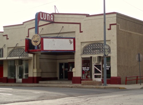 Luna Theatre (defunct?), Clayton, New Mexico, 2006.