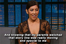 theperalta:Was it exciting to get to do [a coming out story line] with your character?
