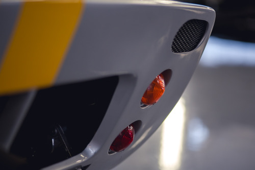 motion-captured:  Another car that stood out for me at the Silverstone Classic was this beautiful Mk.I GT40. The livery schemes of these beloved racers are probably as iconic as the car itself, but somehow this less well known silver and yellow combo